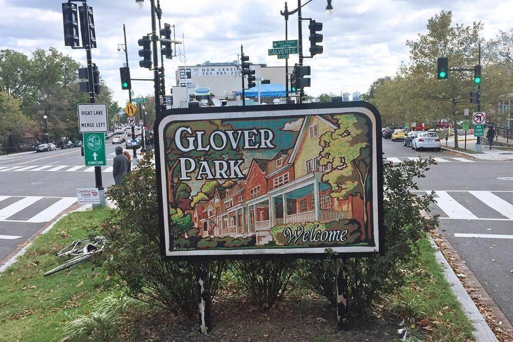 Glover Park/Georgetown Oasis With Parking Apartment Washington Ngoại thất bức ảnh